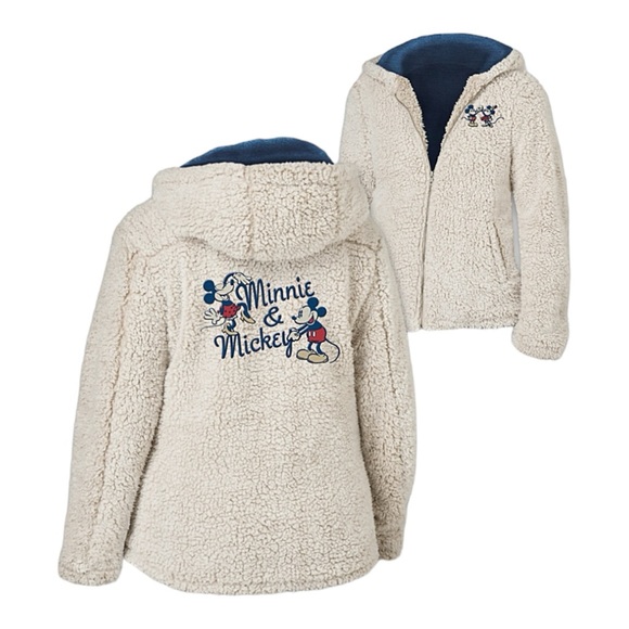 Disney Jackets & Blazers - Disney X Bradford Exchange "Cuddled With Love" Women's Sherpa Jacket Size XL